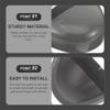 1 Pair of Foot Guard Metatarsal Protector Safety Shoes Steel Toe Guard Toe Covers for Men view 2