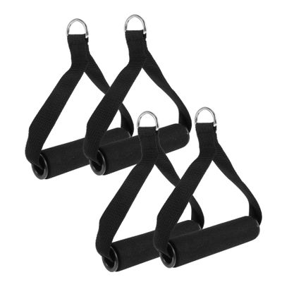 BESPORTBLE Gym Handles 4pcs Resistance Band Exercise Tube Handles Non-Slip Grip for Pull up Random Color