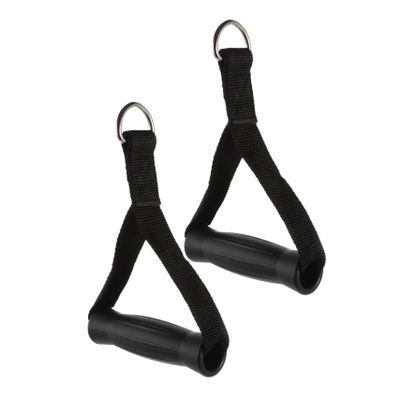 BESPORTBLE 1 Pair High Pull-Down Bar Handles Abs Material Sturdy Exercise Handle Grip