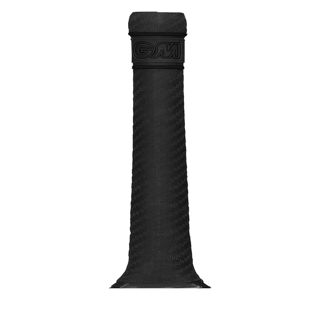 Gunn & Moore GM Cricket Bat Grips | Fuze | Premium Rubber | Suitable for Virtually All Bats | Full Size - 12 Inches | 12 Pack | Black