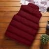 HGps8w Plus Size Women's Puffer Vest, Stand Collar Sleeveless Zip Up Puffy Coats Warm Winter Padded Gilet Jacket with Pockets view 4