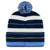 47 Men's Navy Tennessee Titans Powerline Cuffed Knit Hat with Pom view 2