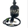 Clover Airsoft - HPA Player Package! Includes, Tank, Regulator, and HPA Line! (68 Cubic in. 4,500 PSI (~7,000 Shots/Fill), Black and Beige Standard Weave HPA Line)