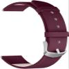 18 mm Straps Compatible with Withings ScanWatch 2 38 mm Leather Strap, Replacement Strap, Leather Strap, Wrist Band Accessory for ScanWatch 2, 38 mm Watch Strap (Wine), Leather, Leather view 3