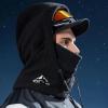 CHRISK Men Balaclava Ski Cycling Cap Fleece Hood Windproof Face Mask Outdoor Neck Warmmer Winter Thermal Fleece Balaclava Hat (Color : Black, Size : One Size) view 2