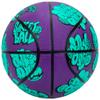 AND1 Toss Up 28.5 Rubber Basketball: Streetball for Indoor and Outdoor Use, Deep Channel Construction and Durability, Includes 10 Pump view 3