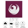 Flag of Phoenix Women Bandana Kerchief Pattern Face Mask Square Scarf Headwear Hair Scarves for Gift 18"x18" view 2