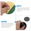 BESPORTBLE 2sets Air Hockey Pucks Strikers Replacement Kit Black Paddles Black Pucks Accessories for Game Tables view 2