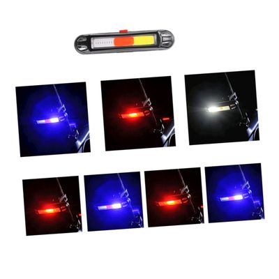 BESPORTBLE USB Rechargeable Colors Bike Taillight Durable Led Safety Light for Night Cycling Easy to Install Rear Light for Adults and High Visibility Bicycle