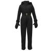 SACFOF Women's One Piece Ski Suits Onesie Waterproof Jumpsuits Fur Collar Coat Snowsuit Ski Skiing Outdoor Sports Jumpsuit view 1