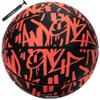 AND1 Fantom Graffiti 28.5 Rubber Basketball - Intermediate Streetball for Indoor/Outdoor Play, Size 6 Includes Pump view 1