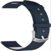18 mm Straps Compatible with Withings ScanWatch 2, 38 mm Leather Strap, Replacement Strap, Leather Strap, Wrist Band Accessory for ScanWatch 2, 38 mm Watch Strap (Blue), Leather, Leather view 1