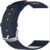 18 mm Straps Compatible with Withings ScanWatch 2, 38 mm Leather Strap, Replacement Strap, Leather Strap, Wrist Band Accessory for ScanWatch 2, 38 mm Watch Strap (Blue), Leather, Leather view 2