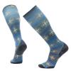 Smartwool Mens Ski Zero Cushion Paths Crossed Print Over The Calf Socks Deep Navy X-Large view 1