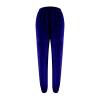 ZYXTIM Luxury Velour Trousers for Women UK Elastic Waist Soft Comfy Warm Casual Pants Drawstring Loose Yoga Sweatpants Tracksuit BottomsBlueLarge view 3