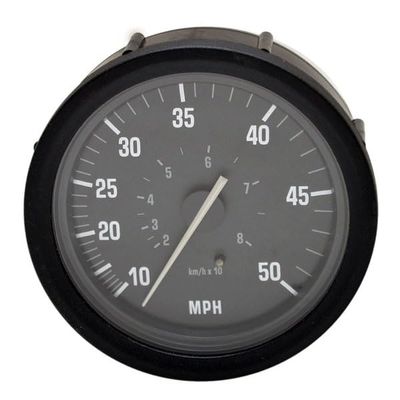 OMC Boat Speedometer 175641 | Faria SE3013B Black 50 MPH 3 1/4 Inch