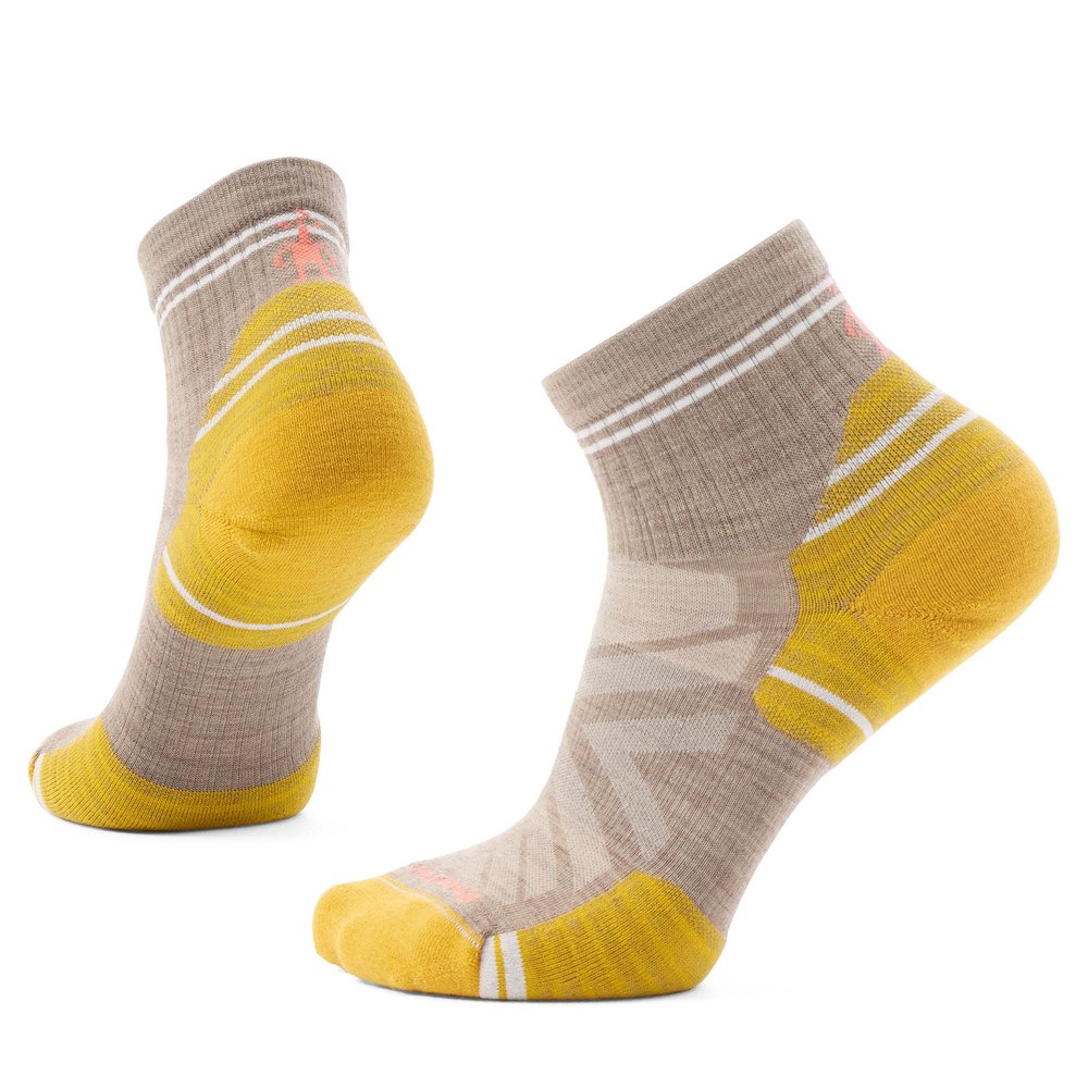 Smartwool Womens Hike Targeted Cushion Ankle Socks Fossil Large