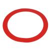 Golf Practice Target Rings, Putting Chipping Training Circle Ultra Thin Silicone Vibrant Indicator for Golf Training (Red Small Circle 50.5cm) view 1