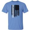 Gladiator American Flag USA Overland T-Shirt Carolina Blue/L view 1