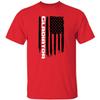 Gladiator American Flag USA Overland T-Shirt Carolina Blue/L view 4