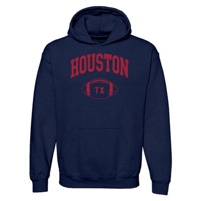 UGP Campus Apparel Houston Classic Football Arch - Sport Team Color Hoodie - 3X-Large - Navy