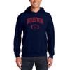 UGP Campus Apparel Houston Classic Football Arch - Sport Team Color Hoodie - 3X-Large - Navy view 4