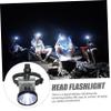 KICHOUSE Intelligent Sensing Rechargeable Headlamp with LED Light Beads Brightness Levels Digital Display for Outdoor Activities for Camping Hiking and Running view 4