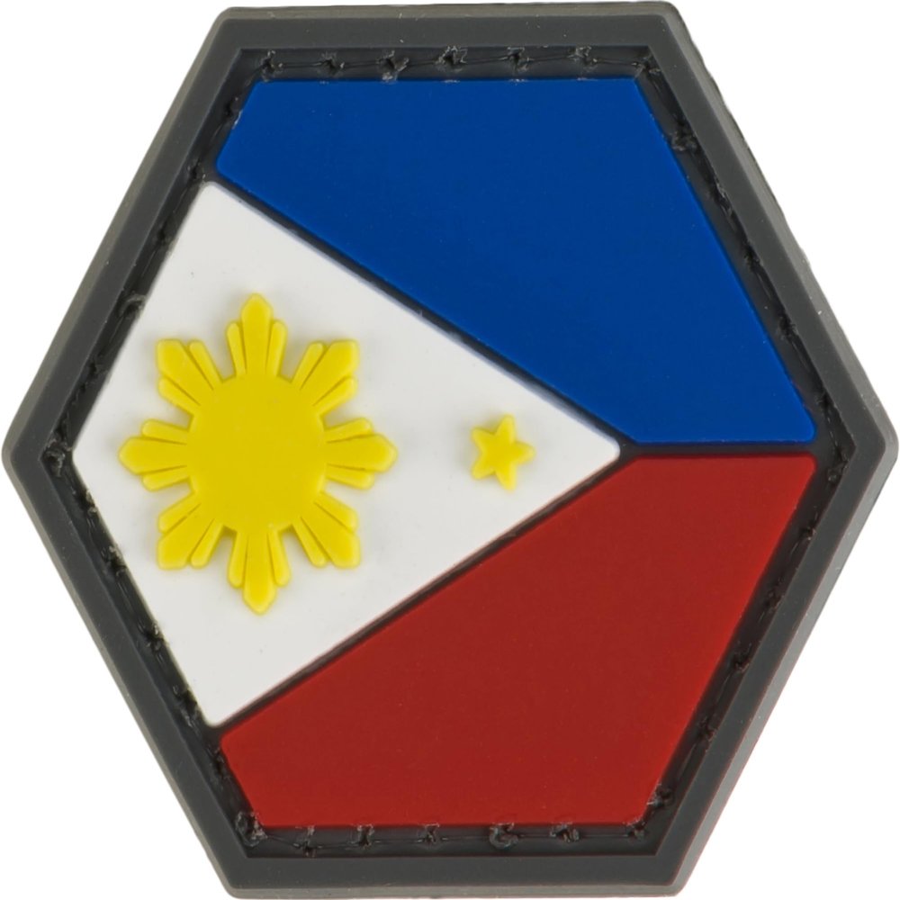 Evike Operator Profile PVC Hex Patch Flag Series (Model: Philippines)