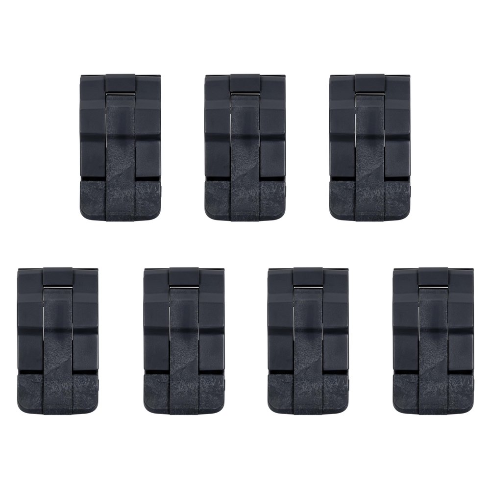 Pelican 1660 Replacement Latch Set by ColorCase - Black - Double Throw Latches