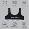 Calvin Klein Kids Girls' Modern Cotton Bralette 4-Pack, Crystal Pink/Heather Grey/Nude/Black, Small view 2