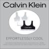 Calvin Klein Kids Girls' Modern Cotton Bralette 4-Pack, Crystal Pink/Heather Grey/Nude/Black, Small view 3