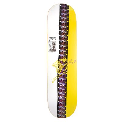 Boardparadise WKND Death Dance Johan Stuckey Skateboard Deck Yellow 8.25