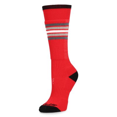 Spyder Boy's Youth Sweep Ski Socks, Spyder Red, Small