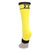 Spyder Boy's Youth Bug Liner Ski Socks, Acid Yellow, Small view 2