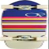 Boardparadise OP SWELL Cruiser Skateboard Complete-8.25x31 Navy/Off-WHT view 1