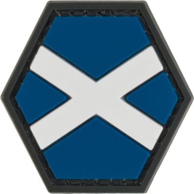 Evike Operator Profile PVC Hex Patch Flag Series (Model: Scotland)