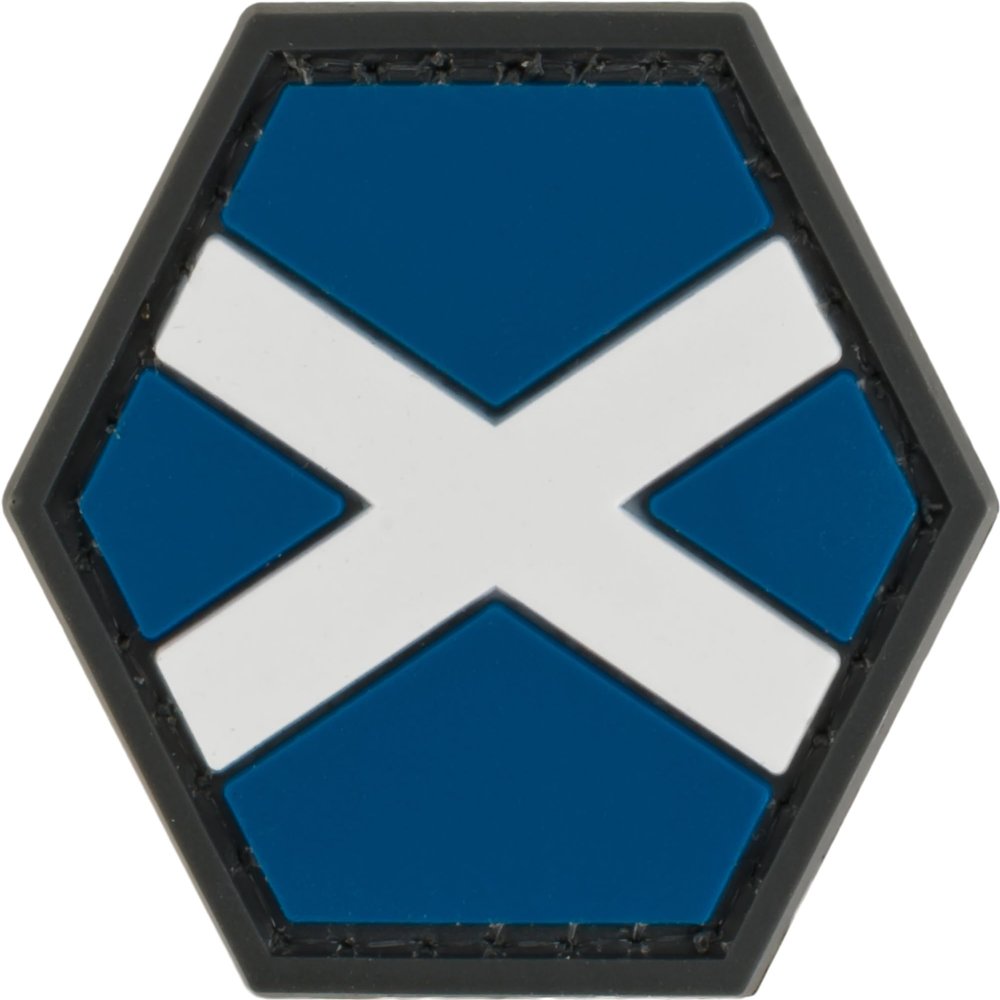 Evike Operator Profile PVC Hex Patch Flag Series (Model: Scotland)