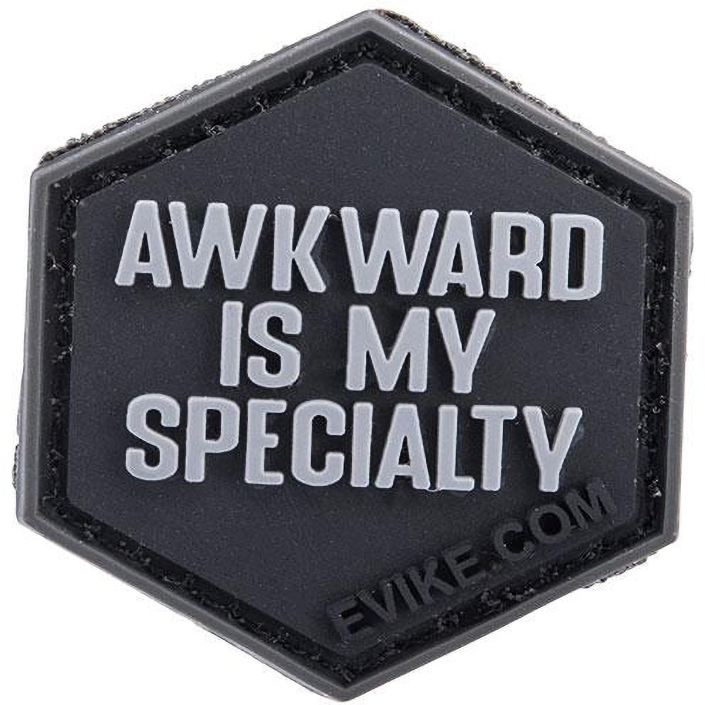 Evike Operator Profile PVC Hex Patch Catchphrase Series 7 (Model: Awkward)