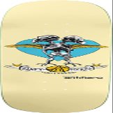 Boardparadise Anti Hero BERES Big Bord 2 Skate Deck-8.63x32.04 Cream