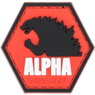 Evike Operator Profile PVC Hex Patch Pop Culture Series 4 (Style: Zilla Alpha)