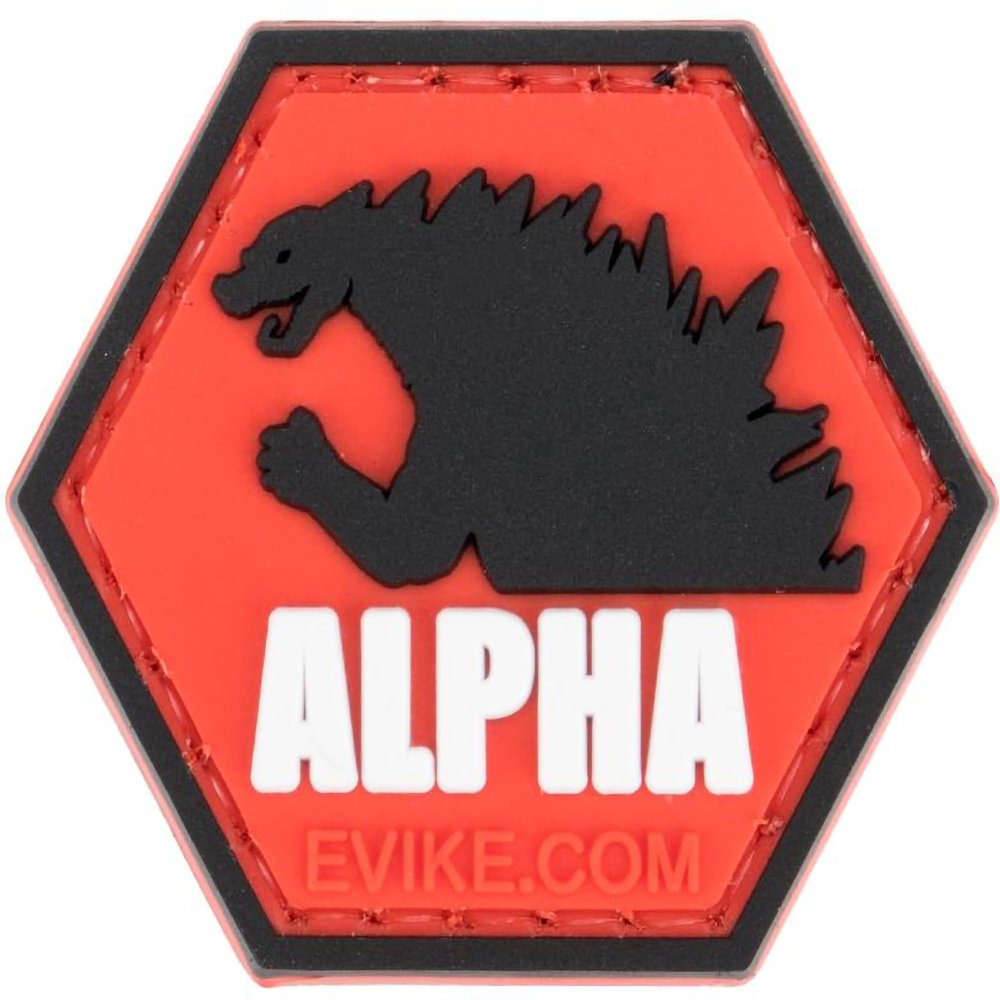 Evike Operator Profile PVC Hex Patch Pop Culture Series 4 (Style: Zilla Alpha)