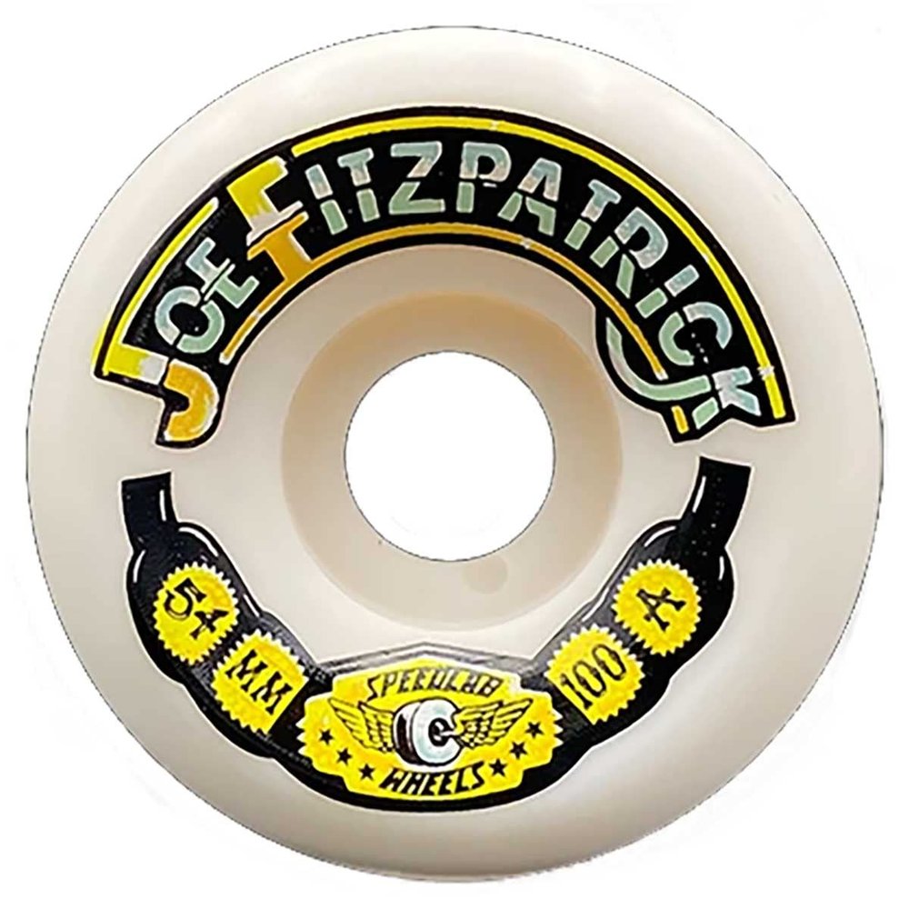 Boardparadise Speedlab Joe Fitzpatrick Pro Wheels Set White 54mm 100a