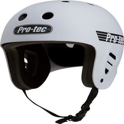 Boardparadise PROTEC FULLCUT CERT Matte White-S Helmet