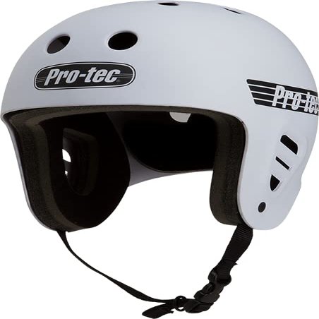 Boardparadise PROTEC FULLCUT CERT Matte White-S Helmet
