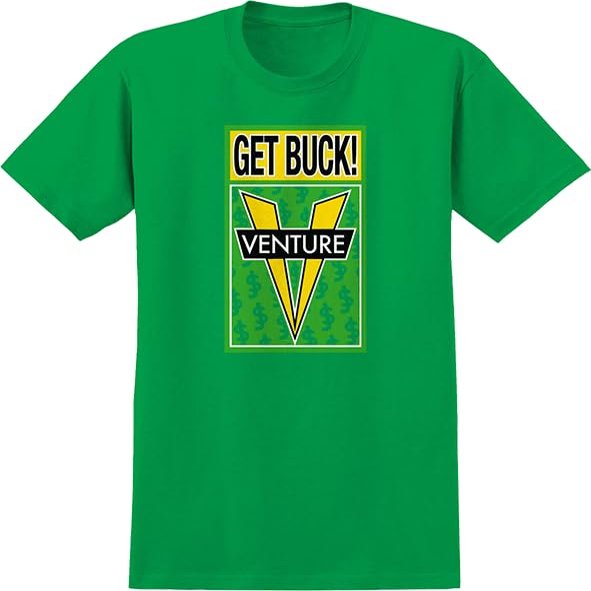 Boardparadise Venture Shake JUNT Awake SS Tshirt Small Irish GRN