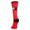 Spyder Boy's Youth Sweep Ski Socks, Spyder Red, Medium view 2