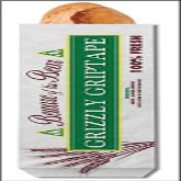 Grizzly 1-Sheet GET That Bread 100% Fresh WHT Grip Tape