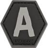 Evike Operator Profile PVC Hex Patch - Alphabet Series (Model: A) view 1