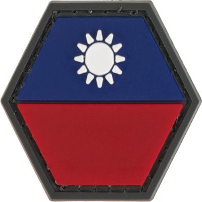 Evike Operator Profile PVC Hex Patch Flag Series (Model: Taiwan)