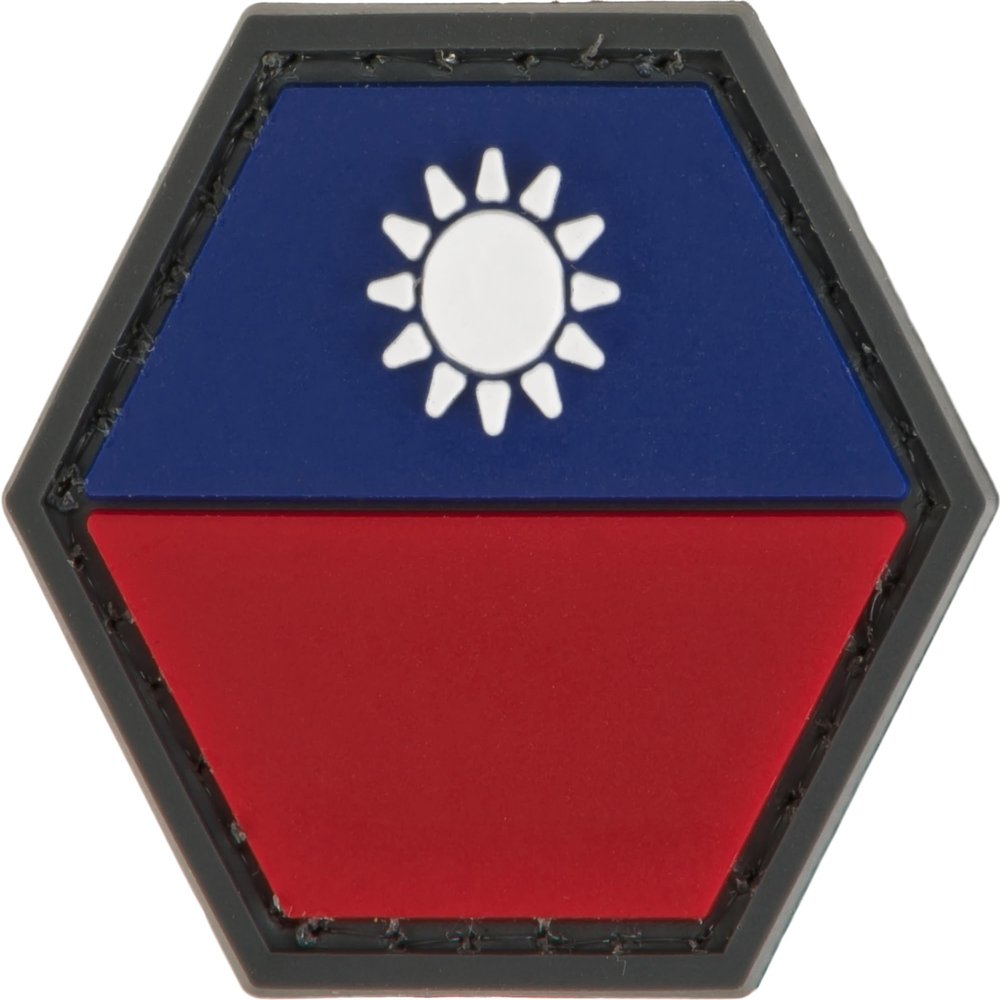 Evike Operator Profile PVC Hex Patch Flag Series (Model: Taiwan)